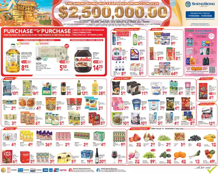Sheng Siong catalogue in Bukit Merah | Mega Promotion | 2026-02-01T00:00:00.000Z - 2026-08-01T00:00:00.000Z