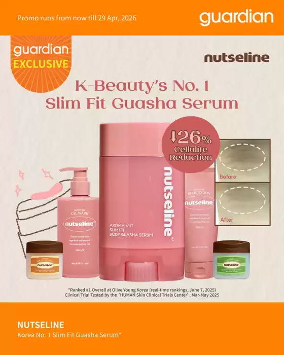 Guardian catalogue in Bukit Merah | Top offers for smart savers | 2026-04-17T00:00:00.000Z - 2026-04-29T00:00:00.000Z