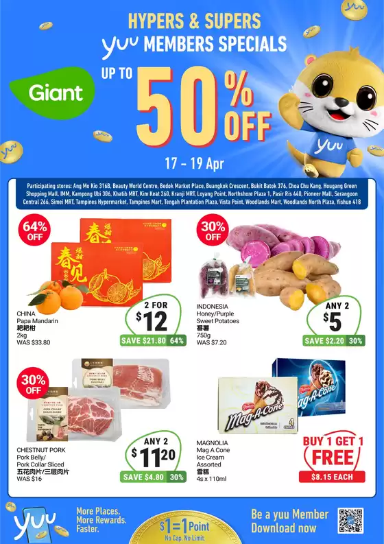 Giant catalogue in Bukit Merah | 3 Days Specials for yuu Members | 2026-04-17T00:00:00.000Z - 2026-04-19T00:00:00.000Z