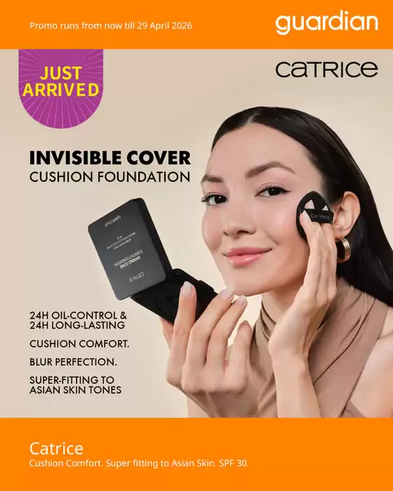 Guardian catalogue in Singapore | Exclusive bargains | 2026-04-18T00:00:00.000Z - 2026-04-29T00:00:00.000Z