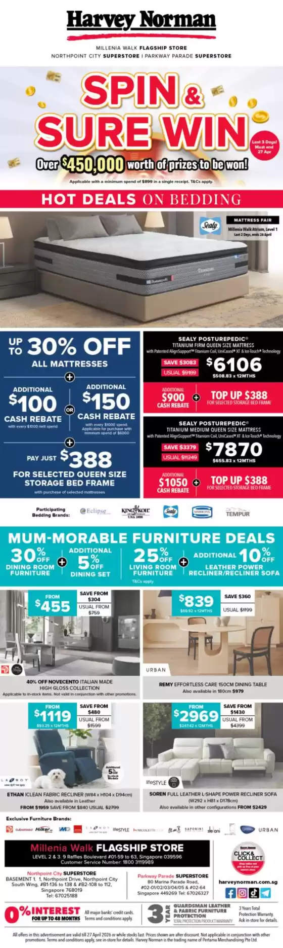 Harvey Norman catalogue | Harvey Norman promotion | 2026-04-25T00:00:00.000Z - 2026-04-27T00:00:00.000Z