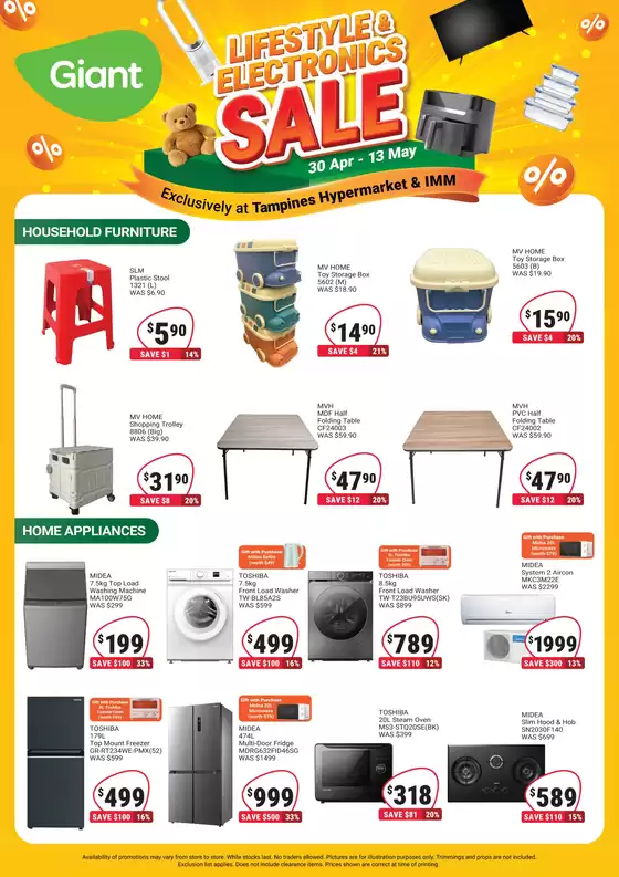 Giant catalogue | Lifestyle & Electronics Sale | 2026-04-30T00:00:00.000Z - 2026-05-13T00:00:00.000Z