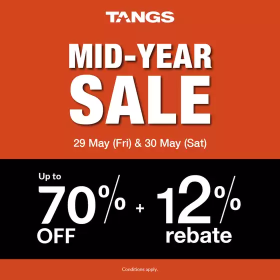 Tangs catalogue | Special offers for you | 2026-05-29T00:00:00.000Z - 2026-05-30T00:00:00.000Z
