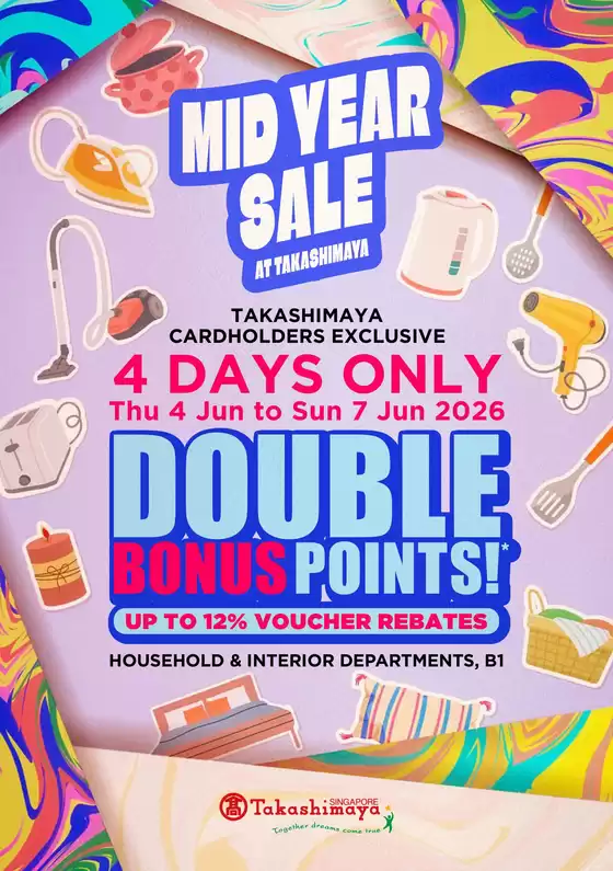 Takashimaya catalogue in Singapore | 2026 Jun Dbp Hhin Catalogue | 2026-06-04T00:00:00.000Z - 2026-06-07T00:00:00.000Z