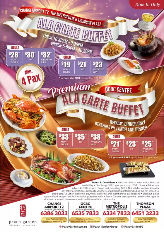 Peach Garden catalogue | LTO ALC Buffet | 2026-06-20T00:00:00.000Z - 2026-06-21T00:00:00.000Z