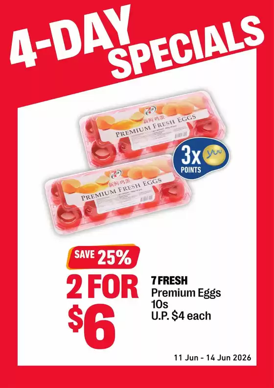 7 Eleven catalogue | Great offer for bargain hunters | 2026-06-11T00:00:00.000Z - 2026-06-14T00:00:00.000Z