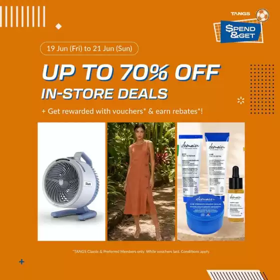 Tangs catalogue | Top offers for all bargain hunters | 2026-06-19T00:00:00.000Z - 2026-06-21T00:00:00.000Z