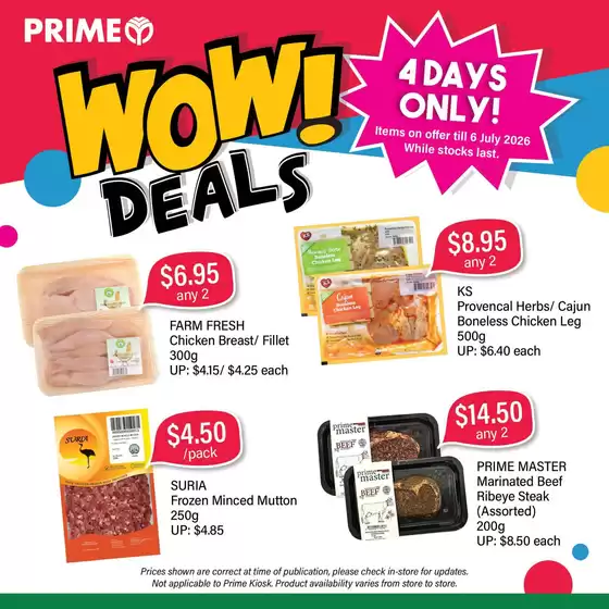 Prime Supermarket catalogue | Prime Supermarket promotion | 2026-07-03T00:00:00.000Z - 2026-07-06T00:00:00.000Z