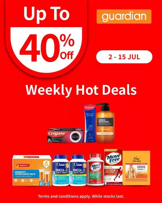 Guardian catalogue in Singapore | Top offers for smart savers | 2026-07-02T00:00:00.000Z - 2026-07-15T00:00:00.000Z