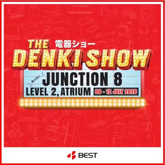 Best Denki catalogue in Singapore | Top offers for all bargain hunters | 2026-07-06T00:00:00.000Z - 2026-07-12T00:00:00.000Z