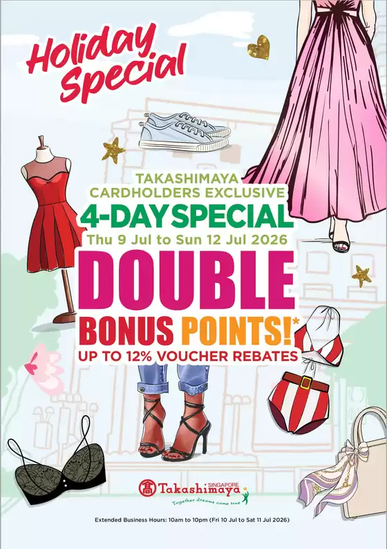 Takashimaya catalogue | 2026 July Dbp Ladies Catalogue | 2026-07-09T00:00:00.000Z - 2026-07-12T00:00:00.000Z