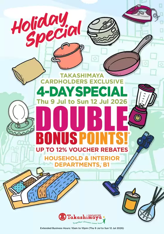 Takashimaya catalogue | 2026 Jul Dbp Hhin Catalogue | 2026-07-09T00:00:00.000Z - 2026-07-12T00:00:00.000Z