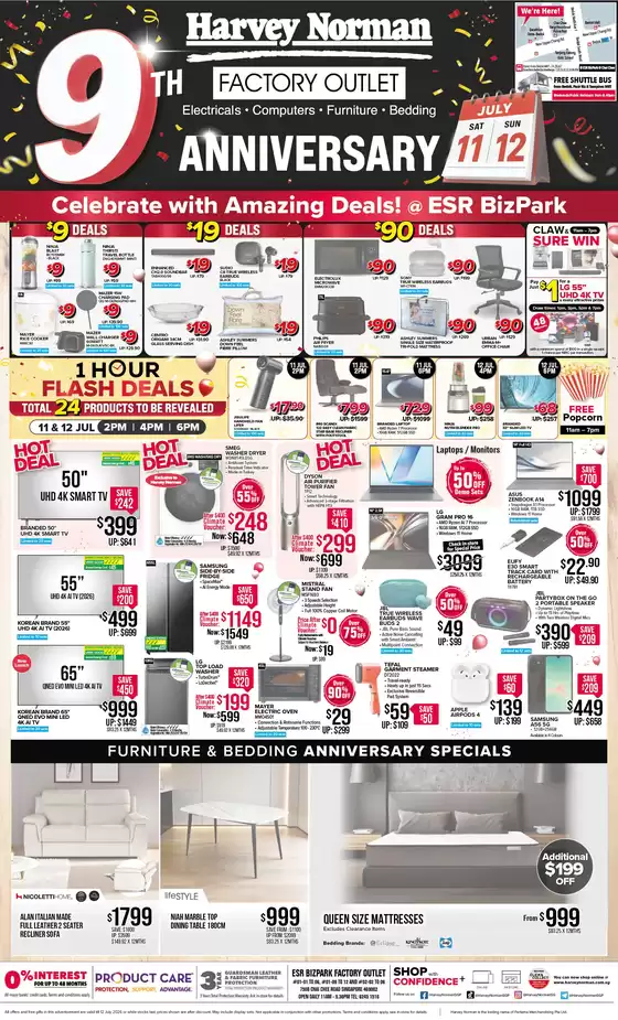 Harvey Norman catalogue | Harvey Norman promotion | 2026-07-11T00:00:00.000Z - 2026-07-12T00:00:00.000Z