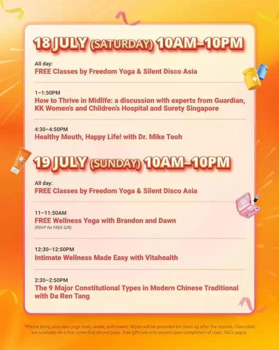 Guardian catalogue in Singapore | Exclusive deals and bargains | 2026-07-18T00:00:00.000Z - 2026-07-19T00:00:00.000Z