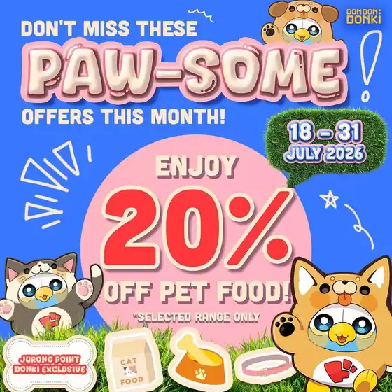 Don Don Donki catalogue | Exclusive bargains | 2026-07-18T00:00:00.000Z - 2026-07-31T00:00:00.000Z