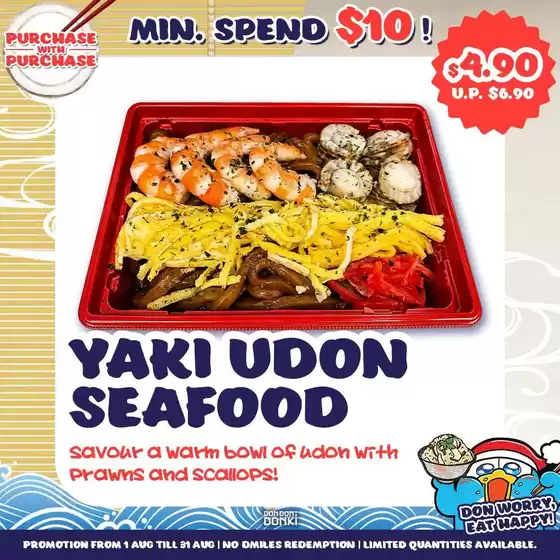 Don Don Donki catalogue | Our best bargains | 2026-08-01T00:00:00.000Z - 2026-08-31T00:00:00.000Z