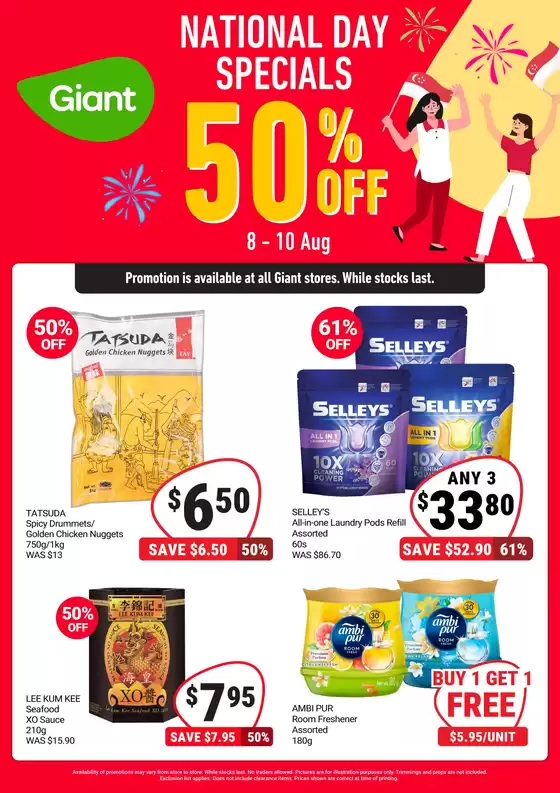 Giant catalogue in Singapore | National Day Specials | 2026-08-08T00:00:00.000Z - 2026-08-10T00:00:00.000Z