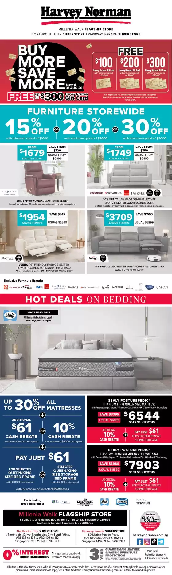 Harvey Norman catalogue | Harvey Norman promotion | 2026-08-15T00:00:00.000Z - 2026-08-31T00:00:00.000Z