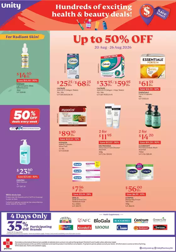 FairPrice catalogue | Hundreds of Exciting Health Beauty Deals | 2026-08-20T00:00:00.000Z - 2026-08-26T00:00:00.000Z