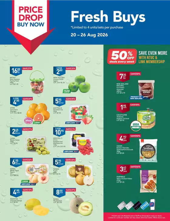 FairPrice catalogue | Price Drop Buy Now - Fresh Buys | 2026-08-20T00:00:00.000Z - 2026-08-26T00:00:00.000Z