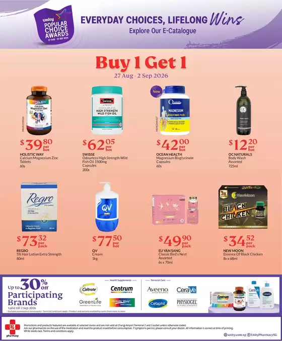 FairPrice catalogue | Hundreds of Exciting Health Beauty Deals | 2026-08-27T00:00:00.000Z - 2026-09-02T00:00:00.000Z