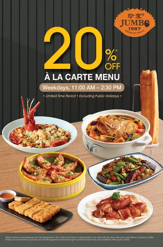 JUMBO Seafood catalogue in Singapore | Top deals and discounts | 2026-08-31T00:00:00.000Z - 2026-09-14T00:00:00.000Z