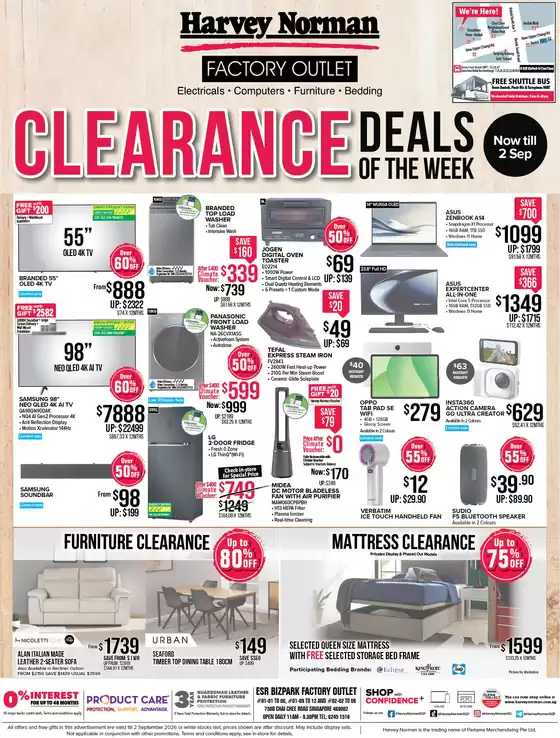 Harvey Norman catalogue | Current deals and offers | 2026-09-02T00:00:00.000Z - 2026-09-02T00:00:00.000Z