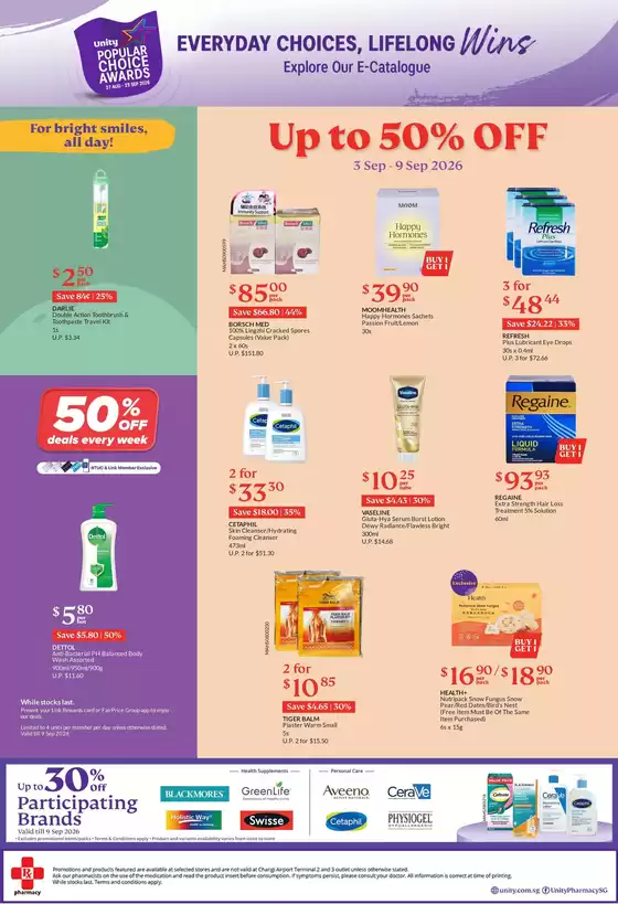 FairPrice catalogue | Hundreds of Exciting Health Beauty Deals | 2026-08-27T00:00:00.000Z - 2026-09-23T00:00:00.000Z