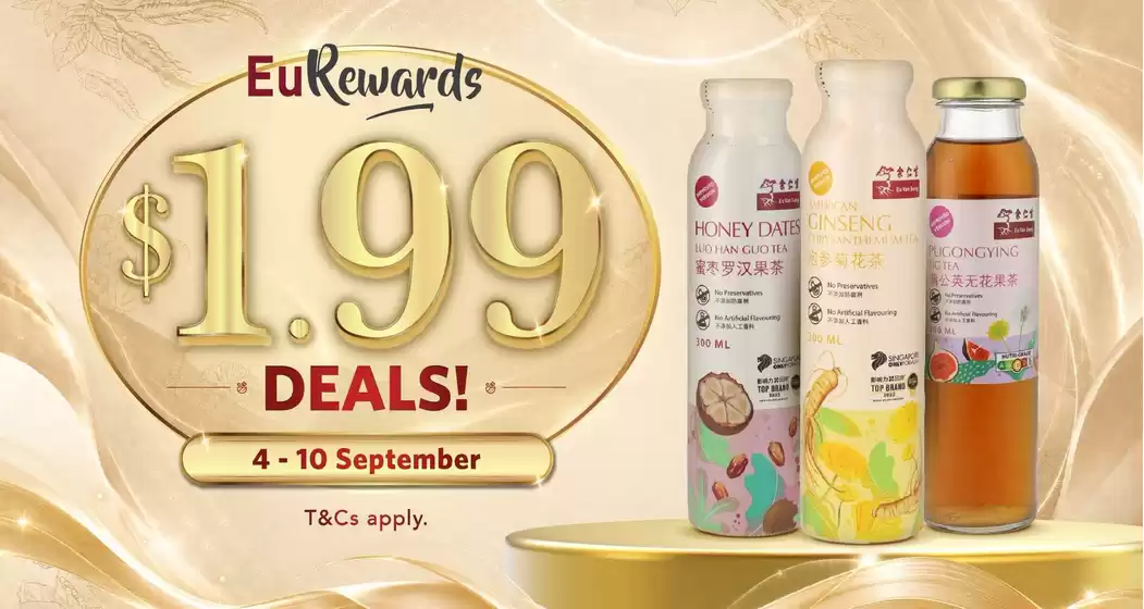 Eu Yan Sang catalogue in Singapore | Exclusive bargains | 2026-09-04T00:00:00.000Z - 2026-09-10T00:00:00.000Z