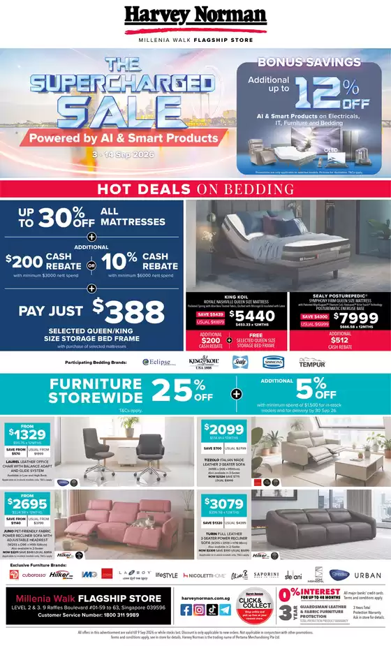 Harvey Norman catalogue | Save now with our deals | 2026-09-03T00:00:00.000Z - 2026-09-30T00:00:00.000Z