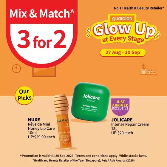 Guardian catalogue | Attractive special offers for everyone | 2026-08-27T00:00:00.000Z - 2026-09-30T00:00:00.000Z