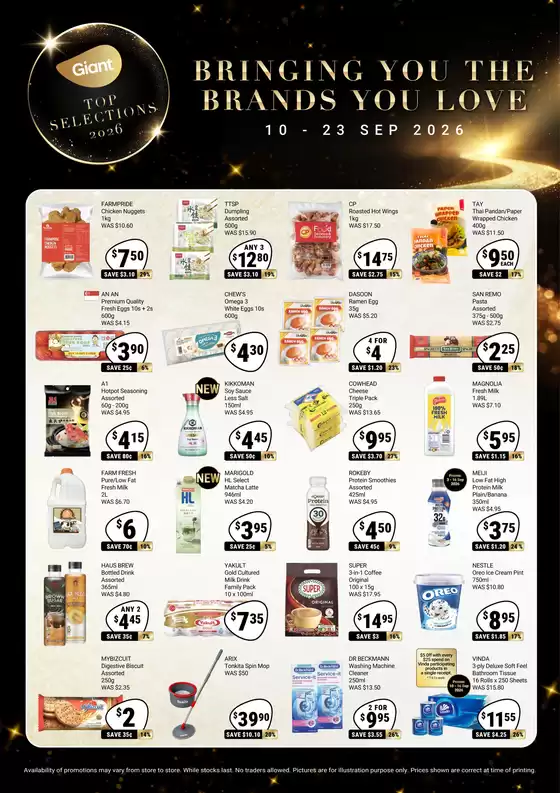 Giant catalogue | Top Selections 2026 | 2026-09-10T00:00:00.000Z - 2026-09-23T00:00:00.000Z
