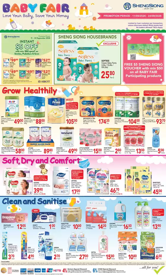 Sheng Siong catalogue in Bukit Merah | Baby Fair | 2026-09-11T00:00:00.000Z - 2026-09-24T00:00:00.000Z
