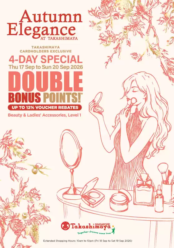 Takashimaya catalogue | 2026 Aug Dbp Ladies Accessories & Cosmetics Catalogue | 2026-09-17T00:00:00.000Z - 2026-09-20T00:00:00.000Z