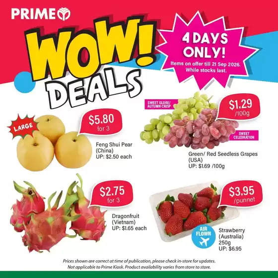 Prime Supermarket catalogue | Offers for bargain hunters | 2026-09-18T00:00:00.000Z - 2026-09-21T00:00:00.000Z