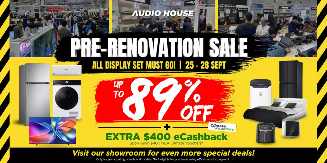 Audio House catalogue | Great offer for all customers | 2026-09-25T00:00:00.000Z - 2026-09-28T00:00:00.000Z