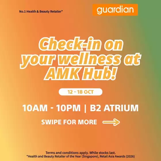 Guardian catalogue in Singapore | Top deals and discounts | 2026-10-12T00:00:00.000Z - 2026-10-18T00:00:00.000Z