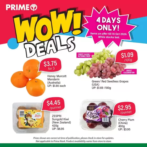 Prime Supermarket catalogue | Offers for bargain hunters | 2026-10-16T00:00:00.000Z - 2026-10-19T00:00:00.000Z