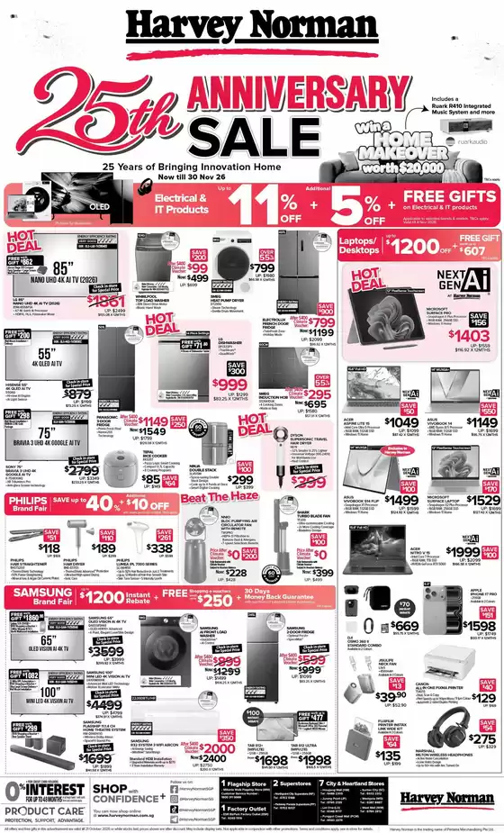 Harvey Norman catalogue | Exclusive bargains | 2026-10-17T00:00:00.000Z - 2026-11-30T00:00:00.000Z