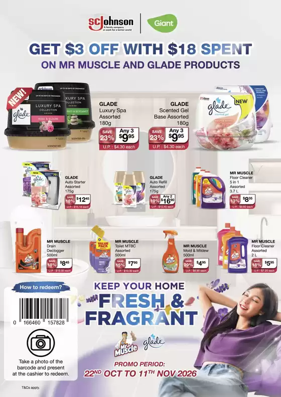Giant catalogue | Mr Muscle & Glade | 2026-10-22T00:00:00.000Z - 2026-11-11T00:00:00.000Z