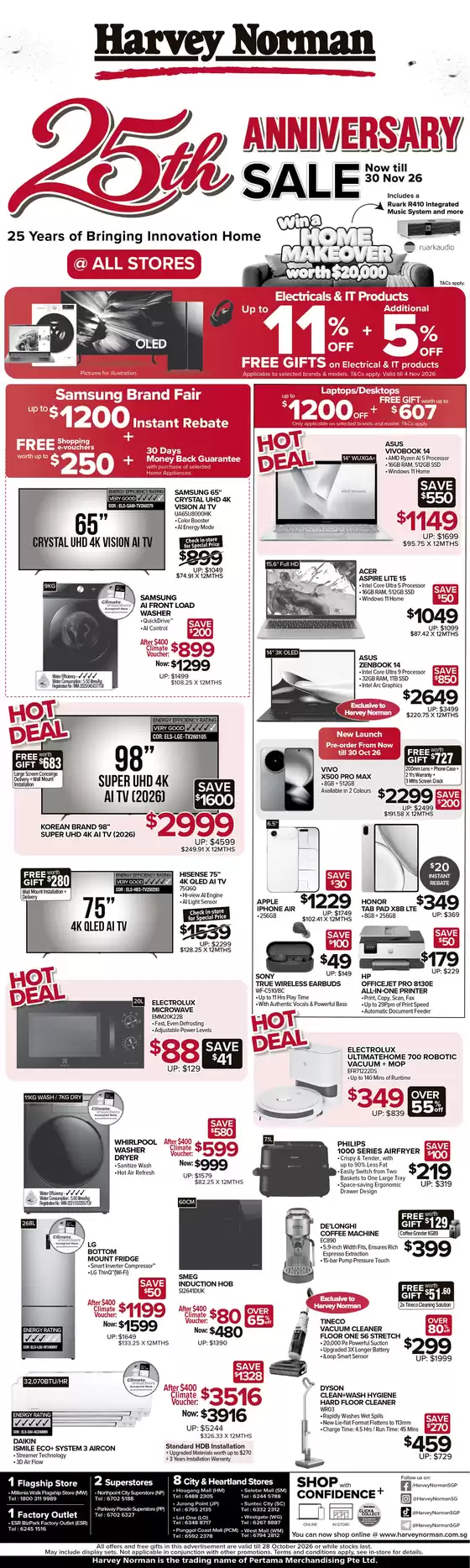 Harvey Norman catalogue | Special offers for you | 2026-10-24T00:00:00.000Z - 2026-11-30T00:00:00.000Z