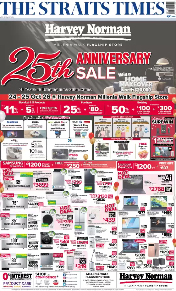 Harvey Norman catalogue | Harvey Norman promotion | 2026-10-24T00:00:00.000Z - 2026-10-25T00:00:00.000Z