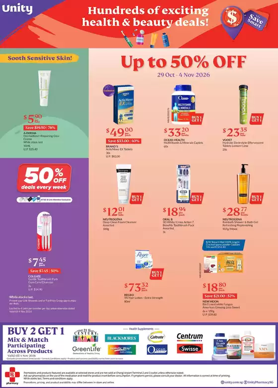 FairPrice catalogue | Hundreds of Exciting Health Beauty Deals | 2026-10-29T00:00:00.000Z - 2026-11-04T00:00:00.000Z