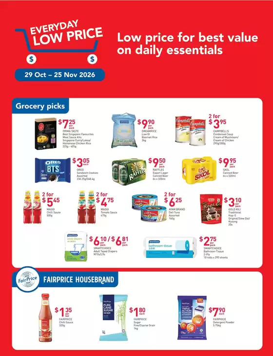 FairPrice catalogue | Everyday Low Price | 2026-10-29T00:00:00.000Z - 2026-11-25T00:00:00.000Z