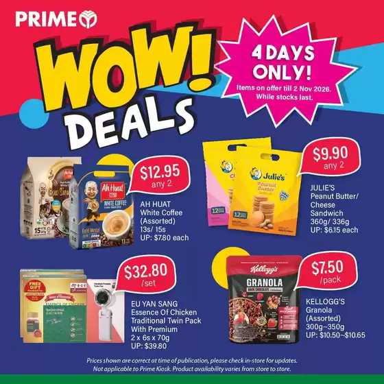 Prime Supermarket catalogue | Top deals for all customers | 2026-10-31T00:00:00.000Z - 2026-11-02T00:00:00.000Z